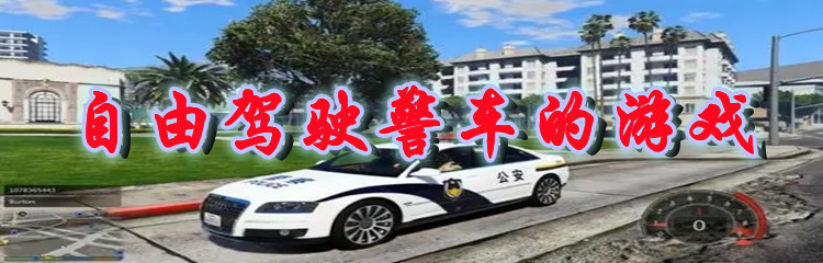 自由驾驶警车的游戏