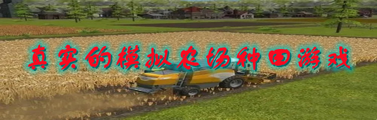 真实的模拟农场种田游戏