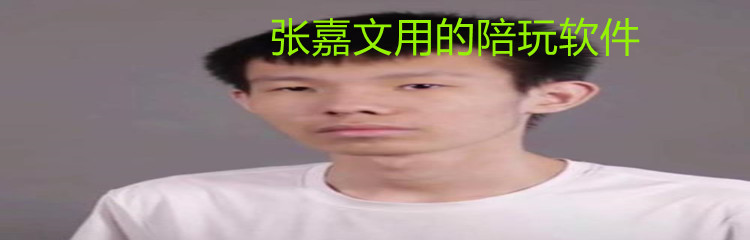 张嘉文用的陪玩软件
