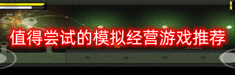 值得尝试的模拟经营游戏推荐