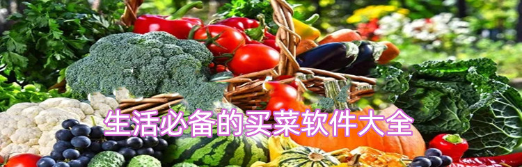 生活必备的买菜软件大全