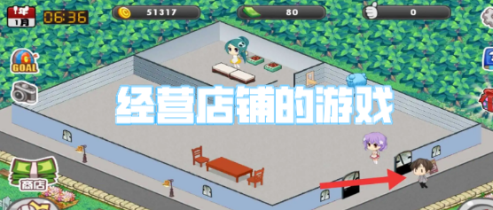 经营店铺的游戏