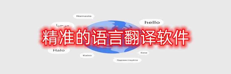 精准的语言翻译软件