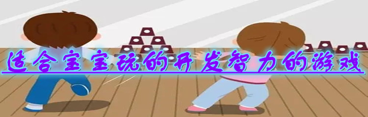适合宝宝玩的开发智力的游戏