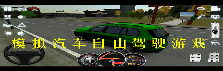 模拟汽车自由驾驶游戏