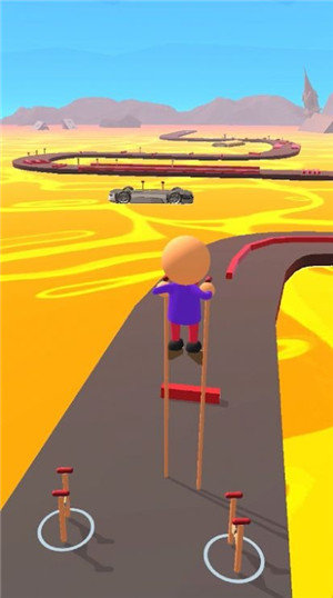 高跷比赛 高跷比赛