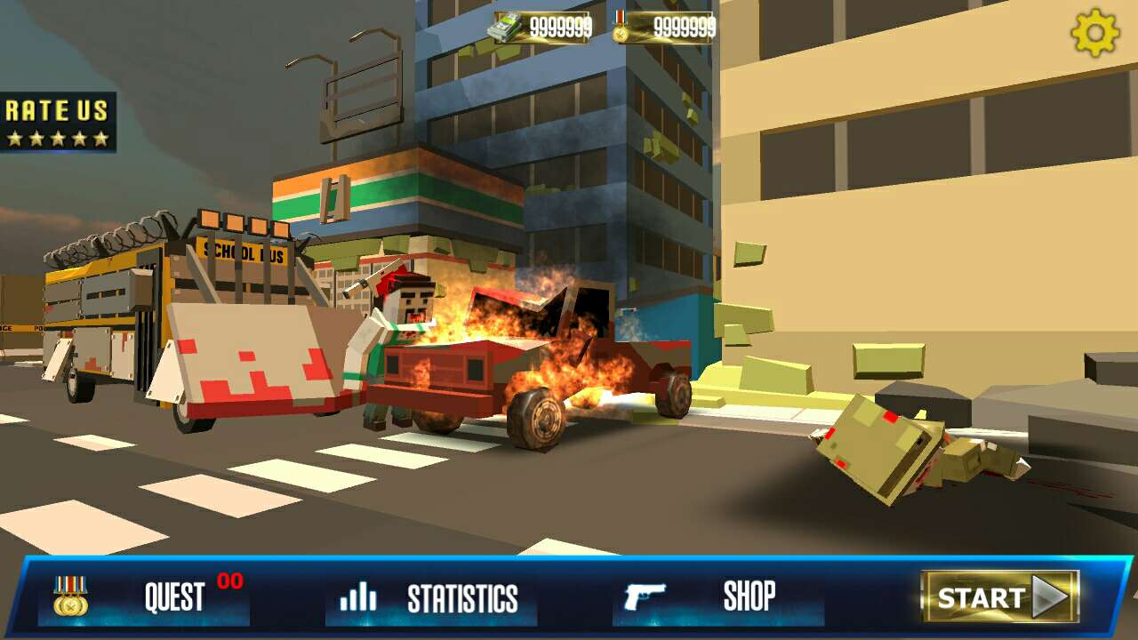 吸血鬼之枪与像素中文版