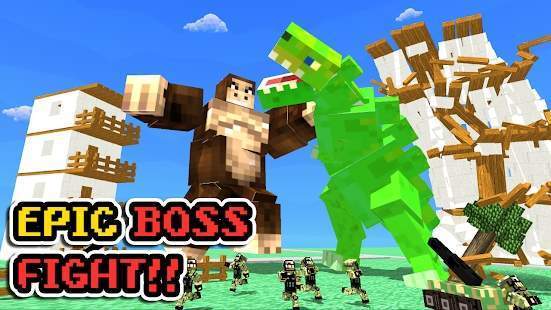 块状泰坦雷克斯城市爬行