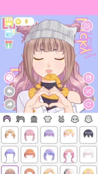 可爱的动漫女孩换装-插图3