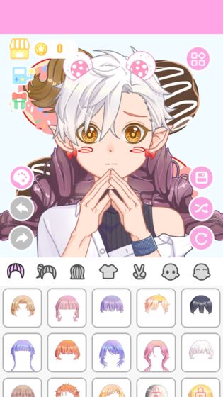 可爱的动漫女孩换装-插图1