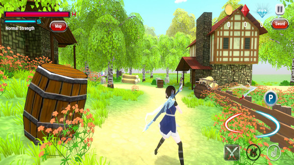 樱之武士女孩-插图3