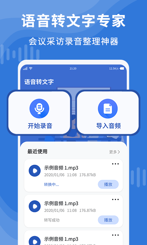 语音转文字精准专家-插图1