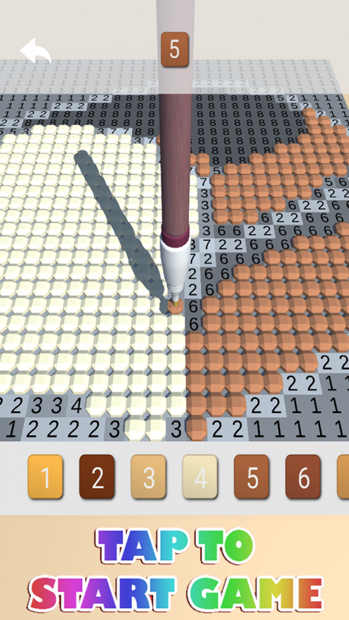 绘制快乐数字颜色3D-插图2