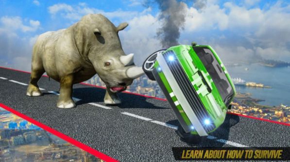 恐龙汽车追逐战-插图1