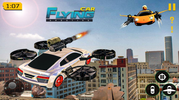 飞行射击汽车城-插图3