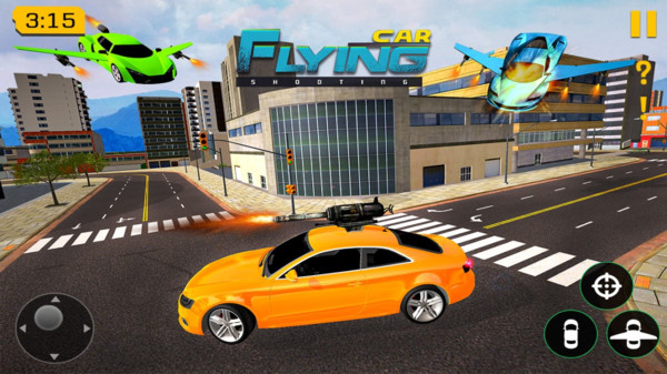 飞行射击汽车城-插图1
