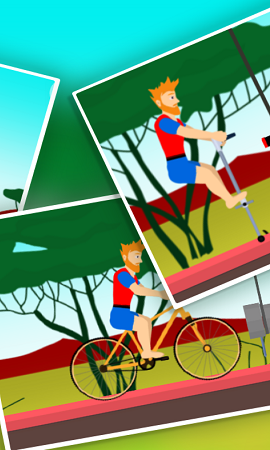 独轮车特技-插图1