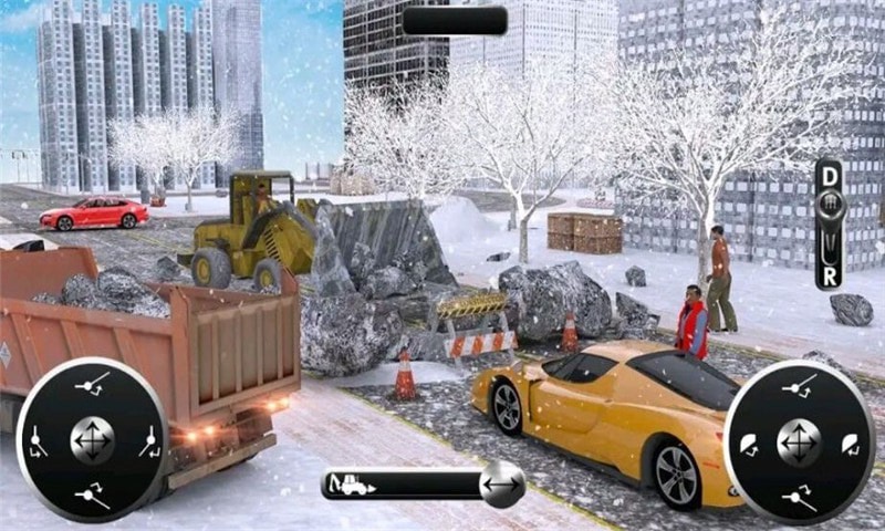 模拟铲雪车游戏-插图2
