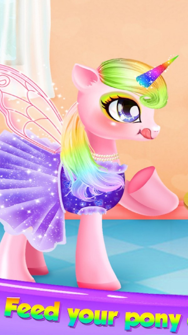 公主化妆独角兽沙龙-插图1