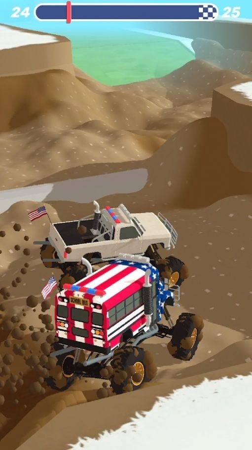 泥地越野大争斗-插图1