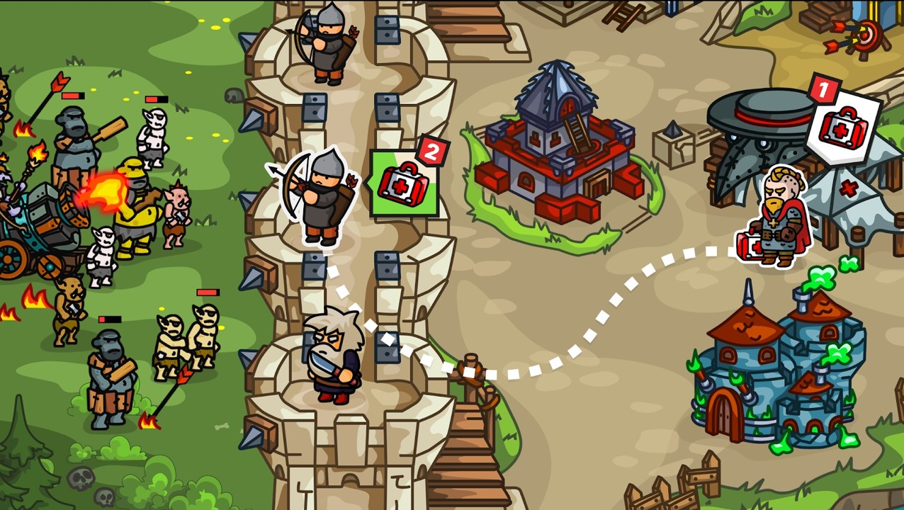 塔墙城堡防御-插图2