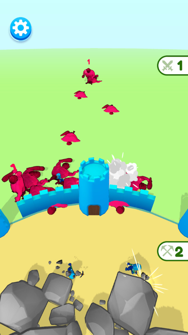 巨人城堡防御战-插图1