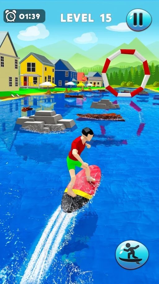 疯狂河冲浪者3D-插图1 疯狂河冲浪者3D-插图1