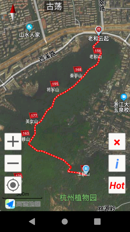 西湖登山地图-插图1