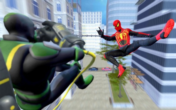 蜘蛛英雄战斗斯特兰游戏-插图1