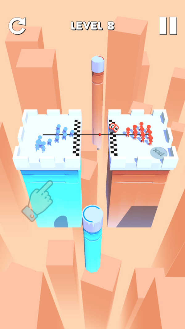 骰子拔河战游戏-插图2