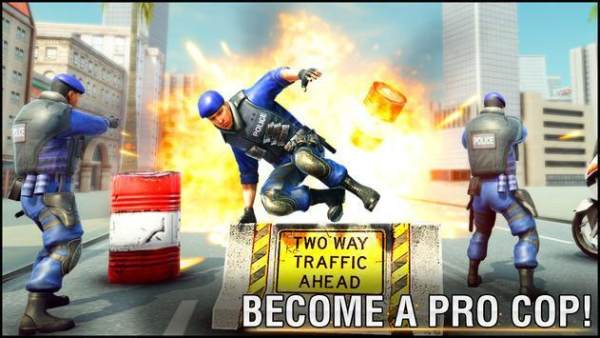 反恐警察罢工射击-插图1