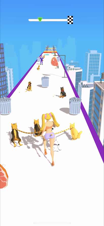 遛狗赛跑游戏-插图1