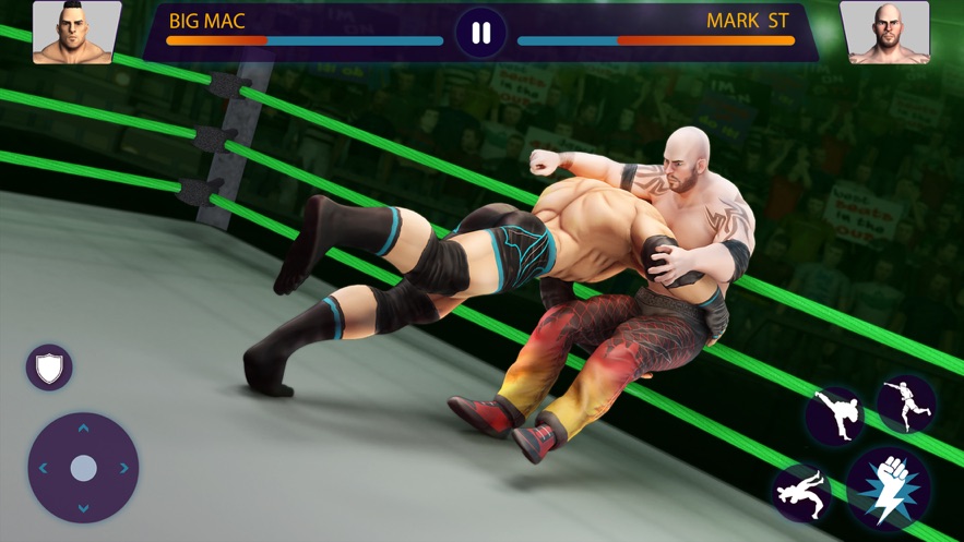 隆隆声摔跤格斗2021游戏-插图1