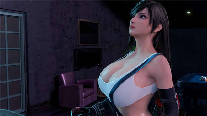 蒂法的エロ幻想-插图2