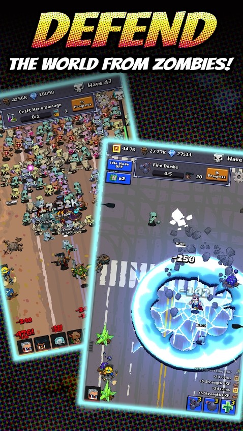 空闲僵尸超级英雄-插图1