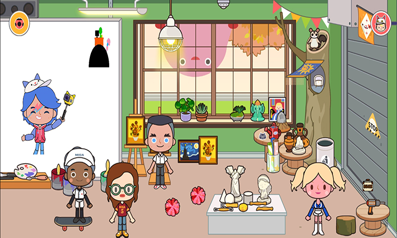 迷你校园积木玩具游戏-插图2