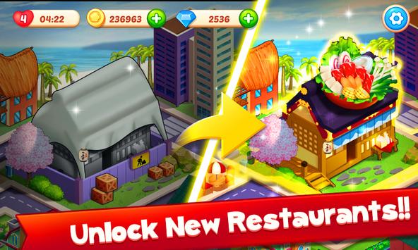 餐厅烹饪疯狂厨师和家居设计游戏-插图1