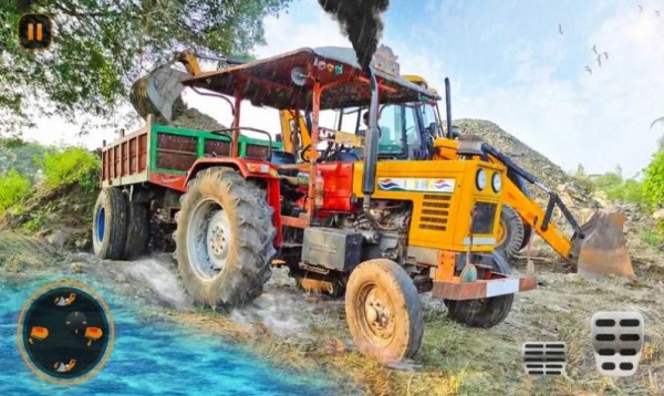 拖拉机牵引驾驶-插图1