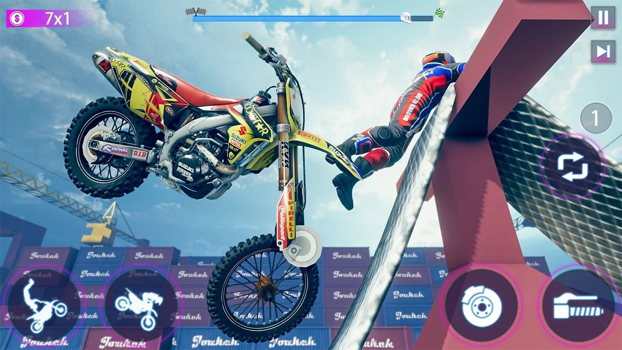 真正摩托车特技比赛手游-插图1