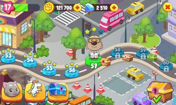 汤姆猫快跑追糖果游戏-插图1