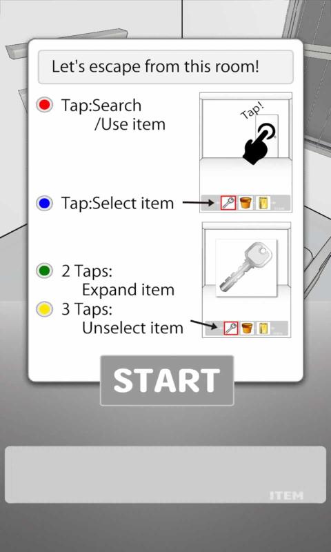 白色房间的密室逃脱-插图1