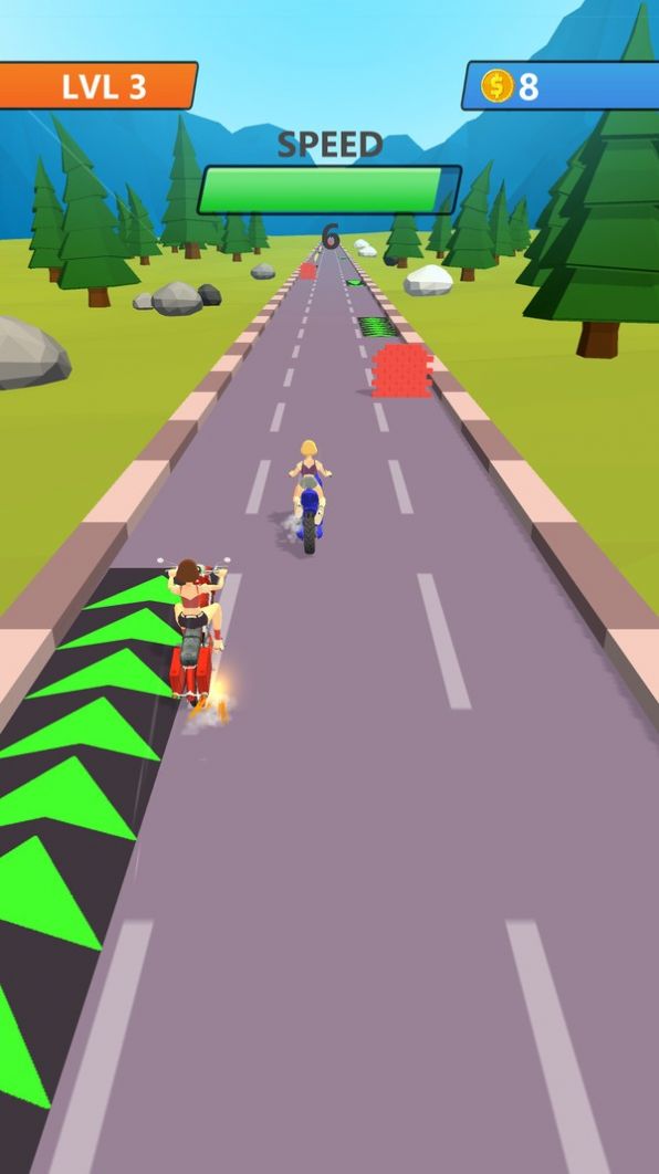 摩托小姐姐车赛游戏-插图2