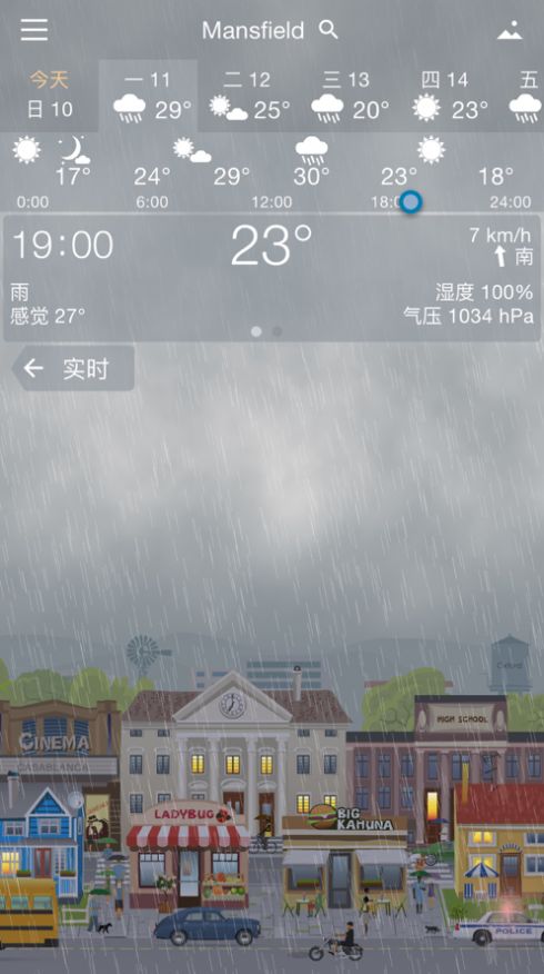 YoWindow实景天气app-插图1