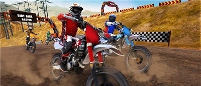 泥土路摩托车赛-插图2