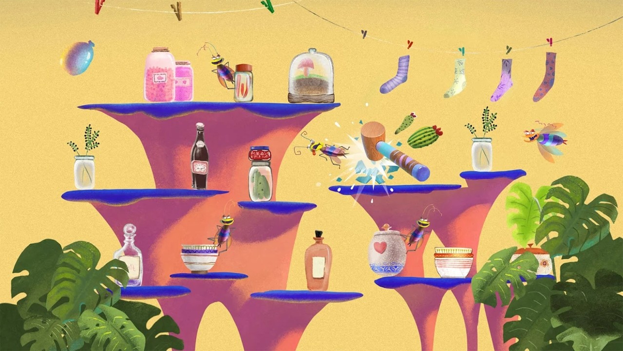 蛋糕世界女孩的烹饪游戏-插图1