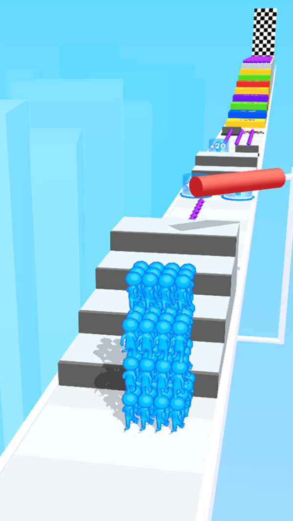 人群塔3D-插图1