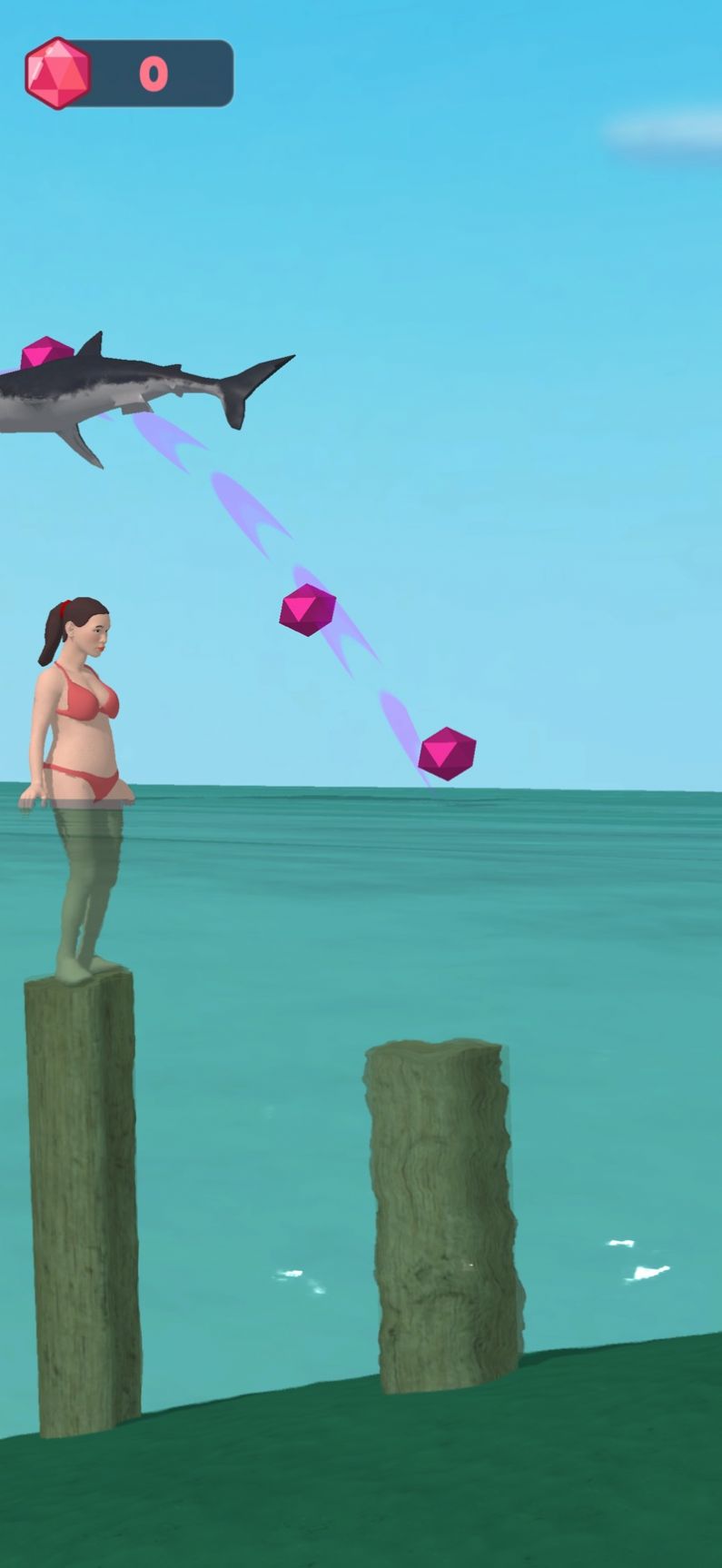 会跳水的鲨鱼3D游戏-插图1 会跳水的鲨鱼3D游戏-插图1