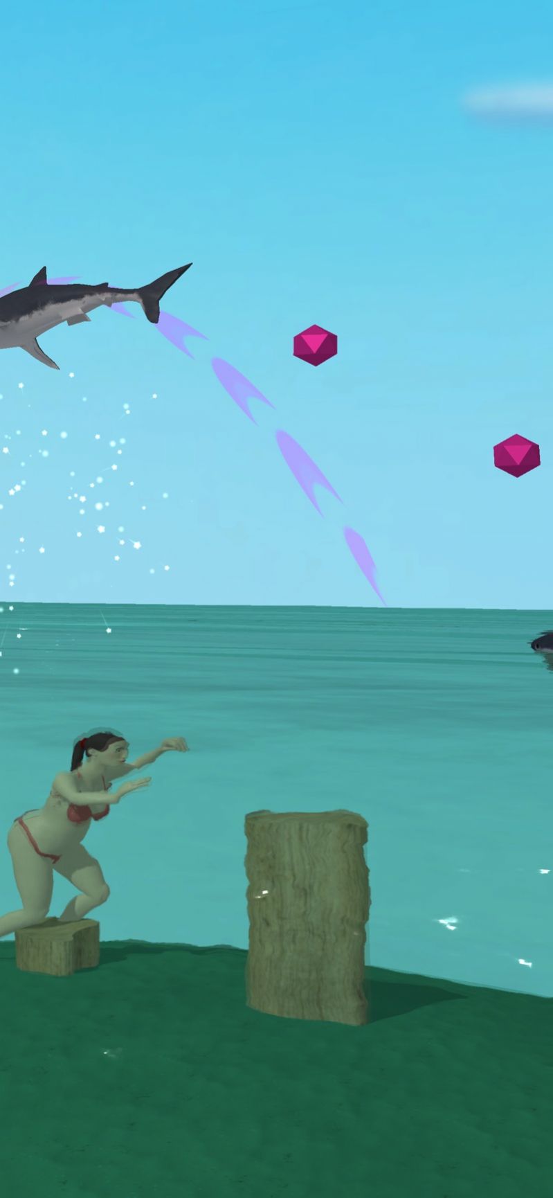 会跳水的鲨鱼3D游戏-插图2 会跳水的鲨鱼3D游戏-插图2