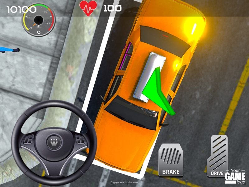 出租车城市驾驶模拟器3D游戏-插图1