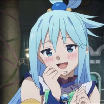 智慧女神阿库娅表情包gif高清动图-插图2
